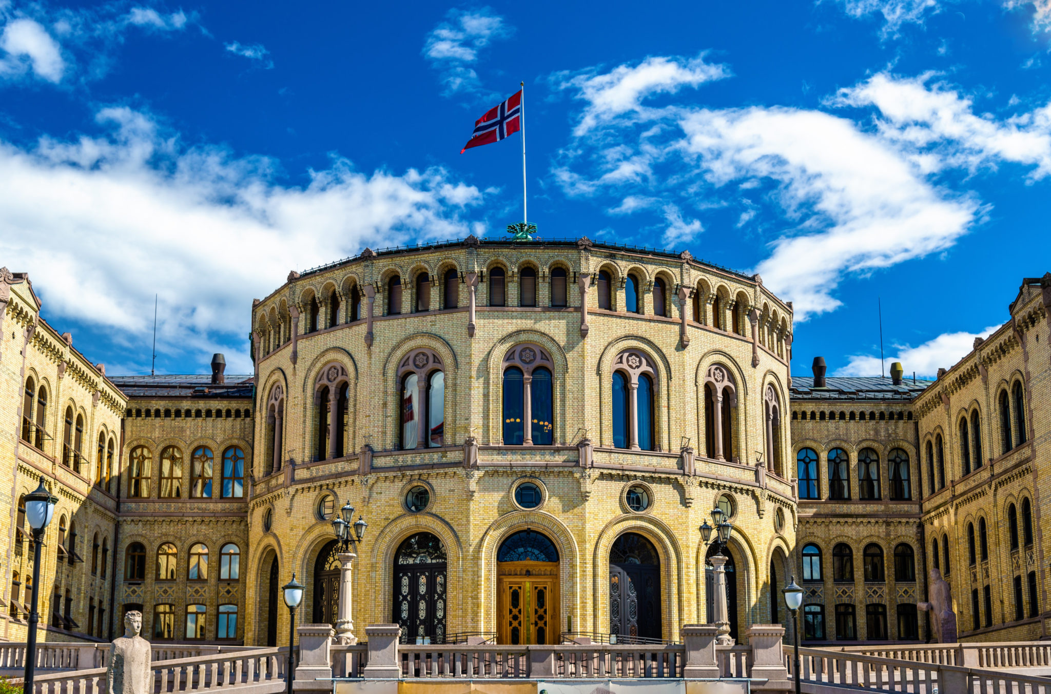The Storting, Norwegian parliament in Oslo