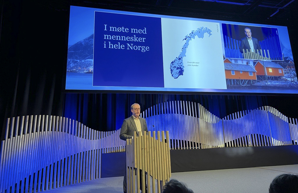 Administrerende direktør Øystein Bø på Sjømatdagene 2023